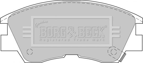 BORG & BECK Jarrupala, levyjarru BBP1511